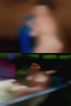 Swinging naked wife