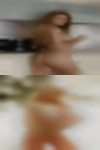 Nude woman covered slime