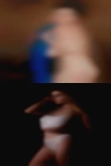 Middle-aged nude woman