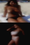 Nude girls Galveston, beach