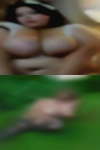 Wild woman Mineola, naked